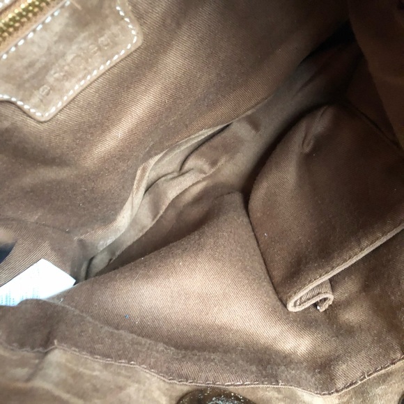 Le Château Tan Suede hobo bag - Picture 7 of 7